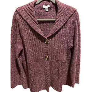 258. WOMENS CHARTER CLUB 1X DETAIL SWEATER